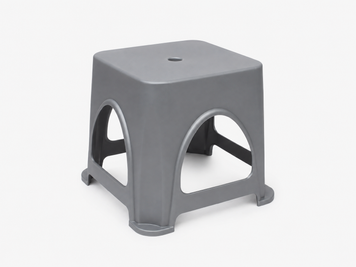 Табурет "Мини" пластиковый 255&times;255&times;276 мм R-Plastic 00012/grey