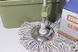 Швабра з віджимом та квадратним відром Spin Mop 2-в-1 2505/green