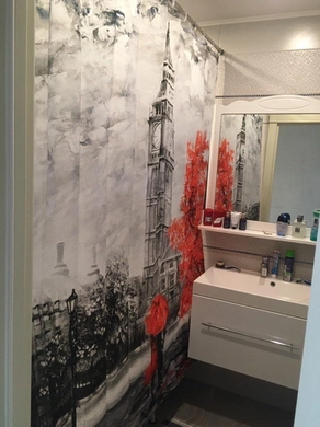 Штора для ванной Big Ben Tropichome 180x200 cм