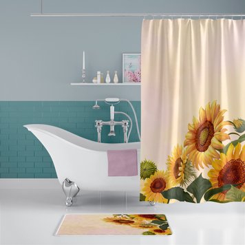 Штора для ванної Sunflower Tropichome 180x200 cм