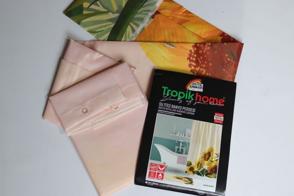 Штора для ванной Sunflower Tropichome 180x200 cм