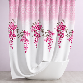 Шторка для ванної кімнати Tropik Jade 180&times;200 см, тканинна, водовідштовхувальна, 100% поліестер