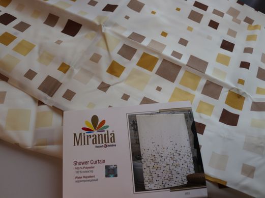 Шторка для ванної кімнати Miranda Efes 180*200 cм