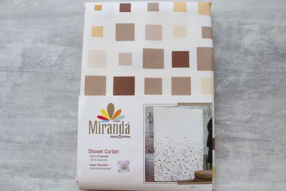 Шторка для ванної кімнати Miranda Efes 180*200 cм