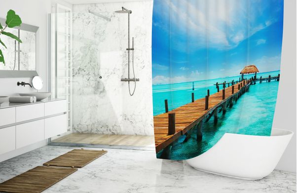 Штора для ванної The Dock Tropichome 180x200 cм