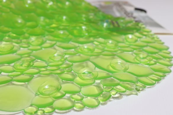 Килимок на присосках у ванну 65*33 см силіконовий NewBulb 1225/green