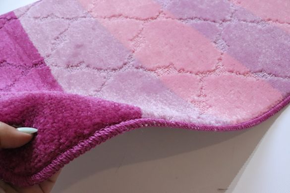 Набір килимків у ванну та туалет Vonaldi Multicolor 100*60 см та 50*60 см 02270