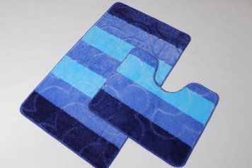 Набор ковриков в ванную и туалет Vonaldi Multicolor 100*60 см и 50*60 см 05257