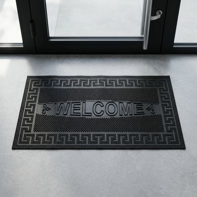 Килимок вхідний гумовий 40x70 см Welcome