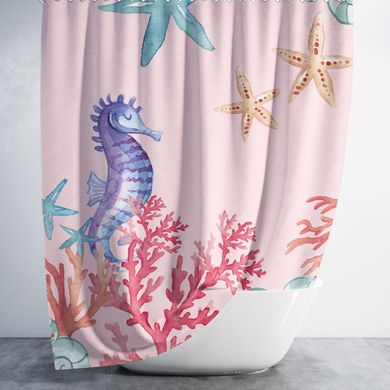 Штора для ванной Sea Horse Tropichome 180x200 cм