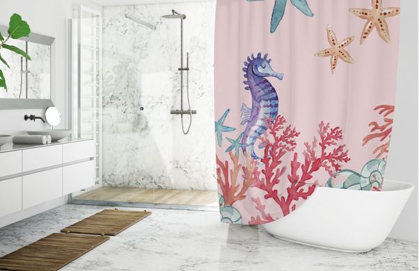 Штора для ванной Sea Horse Tropichome 180x200 cм