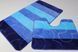 Набор ковриков в ванную и туалет Vonaldi Multicolor 100*60 см и 50*60 см 05257