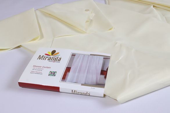 Шторка для ванної кімнати Miranda Plain 180*200 cм