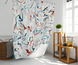 Штора для ванной Multicolored Tropichome 180x200 cм