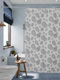 Шторка для ванної кімнати Miranda Side grey 180*200 cм