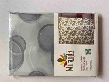 Шторка для ванної кімнати Miranda Side grey 180*200 cм