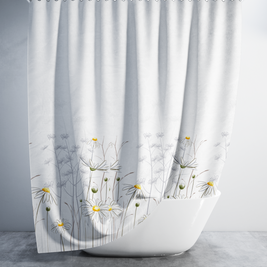 Штора для ванної широка 240x200 см Daisy Tropik