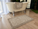 Набір килимків бавовняних для ванної та туалету 60x100 50x60 см Tropikhome Shaggy Plain mokko