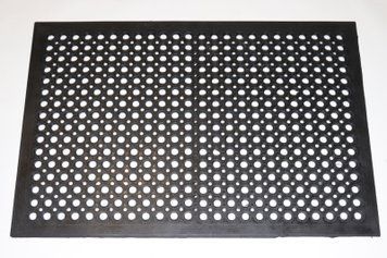 Килимок гумовий соти 60x90 см брудозахисний HoReCa