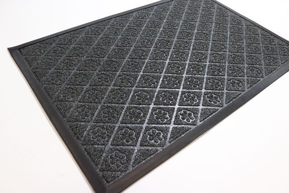 Килимок вхідний Грасс 60x90 см 1152/12 grey