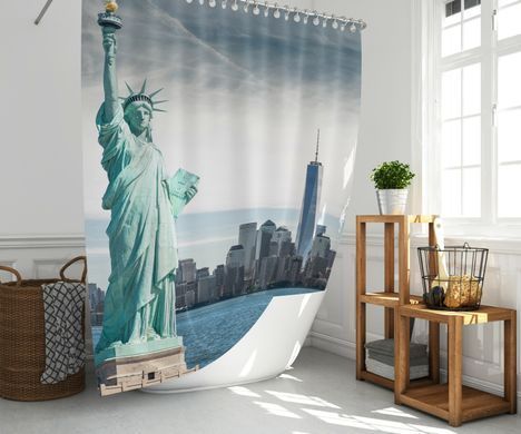 Штора для ванной New York Tropichome 180x200 cм