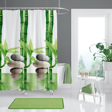 Штора для ванной Bamboo 180x200 см Tropik