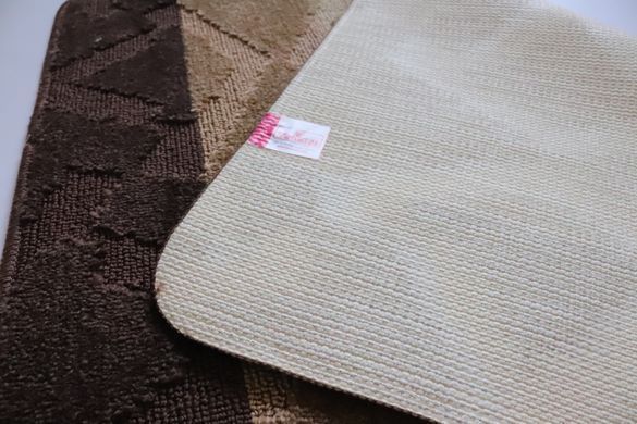 Набір килимків у ванну та туалет Vonaldi Multicolor 80*50 см та 40*50 см 01271/s