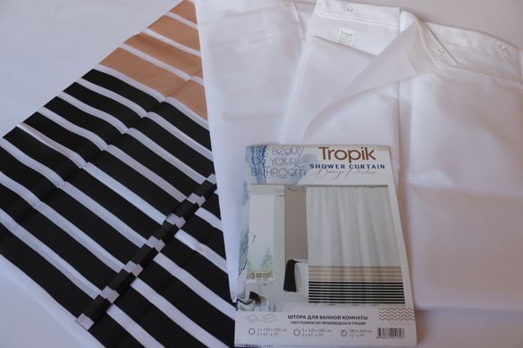 Штора для ванны Line Tropic 180x200 cм