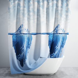 Штора для ванної Iceberg Tropic 180x200 cм