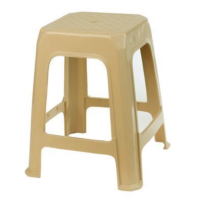 Табурет пластиковий 360*360*435 мм R-Plastic 00007/beige