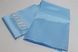 Шторка в ванную широкая 240x180 см однотонная голубая 5314/lightblue