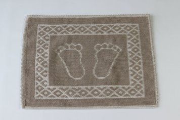 Килимок у ванну бавовняний Foot Tropichome 50*70 cм 2064/fullbeige