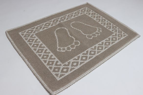 Килимок у ванну бавовняний Foot Tropichome 50*70 cм 2064/fullbeige
