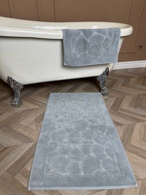 Набір килимків бавовняних для ванної 60x100 50x60 см Tropikhome Stone Grey