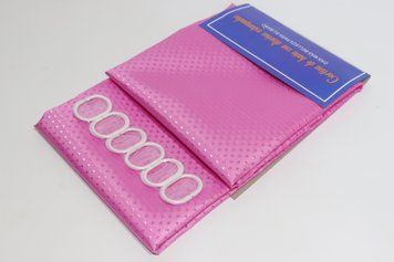 Шторка в ванную широкая 240x180 см однотонная розовая 5314/pink