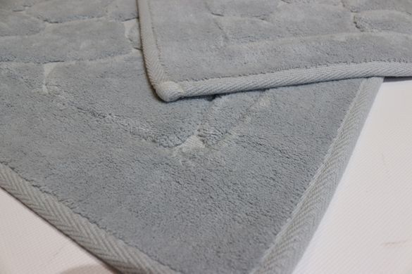 Набір килимків бавовняних для ванної 60x100 50x60 см Tropikhome Stone Grey