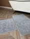 Набір килимків бавовняних для ванної 60x100 50x60 см Tropikhome Stone Grey