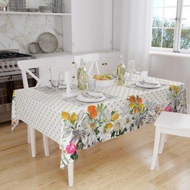 Скатерть кухонная цветная 120*150 cм Golden Laurel , Турция 8828-1