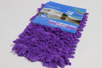 Запаска на швабру микрофибра лапша Tadar 8928/violet