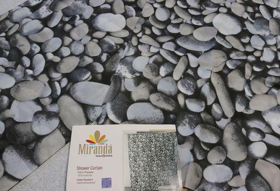 Шторка для ванної кімнати Miranda Rocks 180*200 cм