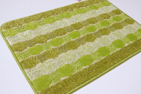 Коврик для ванной/ туалета 40x60 см "Комфорт" Vonaldi 2518/light green