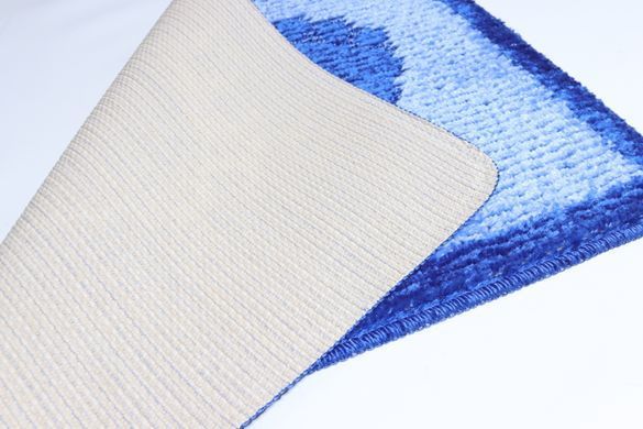 Коврик для ванной/туалета "Ноги" 40*60 см Vonaldi 1725/ blue legs