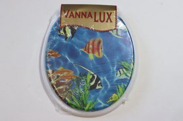 Кришка- сидіння для унітазу м'яка Vanna Lux Туреччина біла w504-14