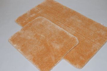 Набор ковриков для ванной и туалета Softmicro 60x100 50x60 см 07008 Peach