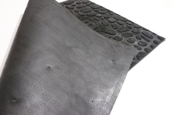 Килимок гумовий 45*75 см брудозахисний кольоровий 1497/grey
