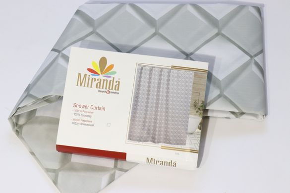 Шторка для ванної кімнати Miranda Van 180*200 cм