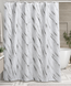 Шторка для ванної кімнати Miranda Meteor grey 180*200 cм