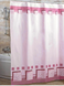 Шторка для ванної кімнати Miranda Lykia pink 180*200 cм