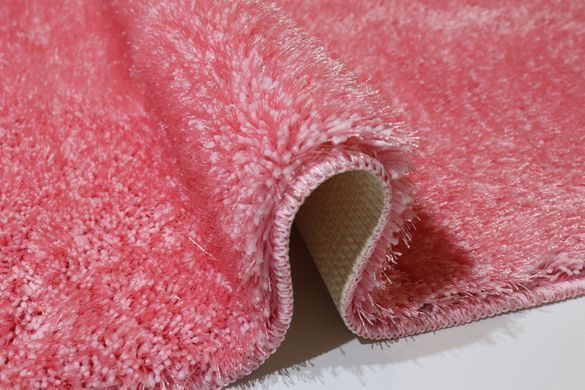 Набор ковриков в ванную и туалет Pirlanta 100*60 +50*60 см с высоким ворсом 01293 Pink