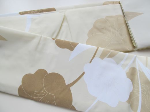 Шторка для ванной комнаты Miranda Herbarium beige 180*200 cм